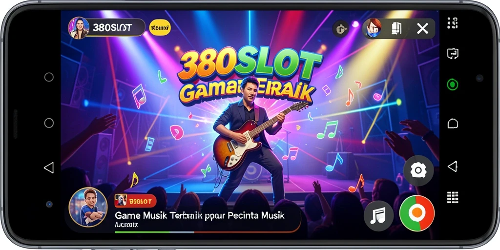 Tampilan menarik dari gameplay 380SLOT yang dipadukan dengan musik.