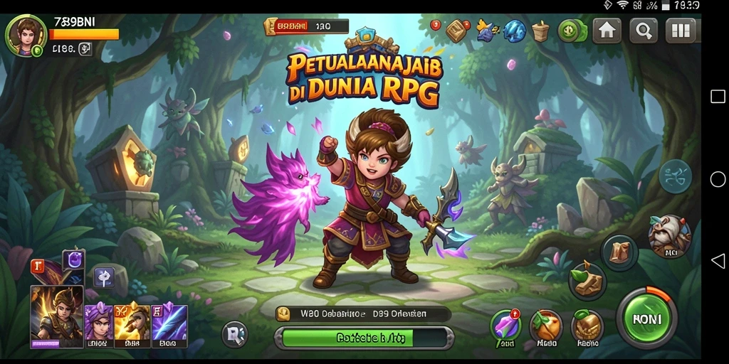 Gambaran gameplay yang menegangkan di dunia fantasi 789BNI.