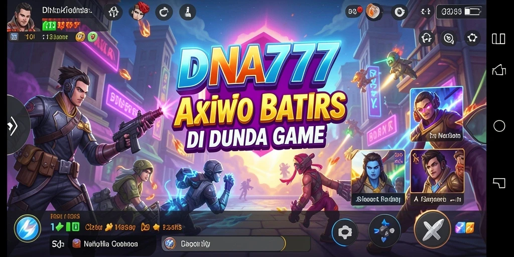 Skrenshot tampilan gameplay seru DNA777 yang menampilkan aksi mendebarkan.