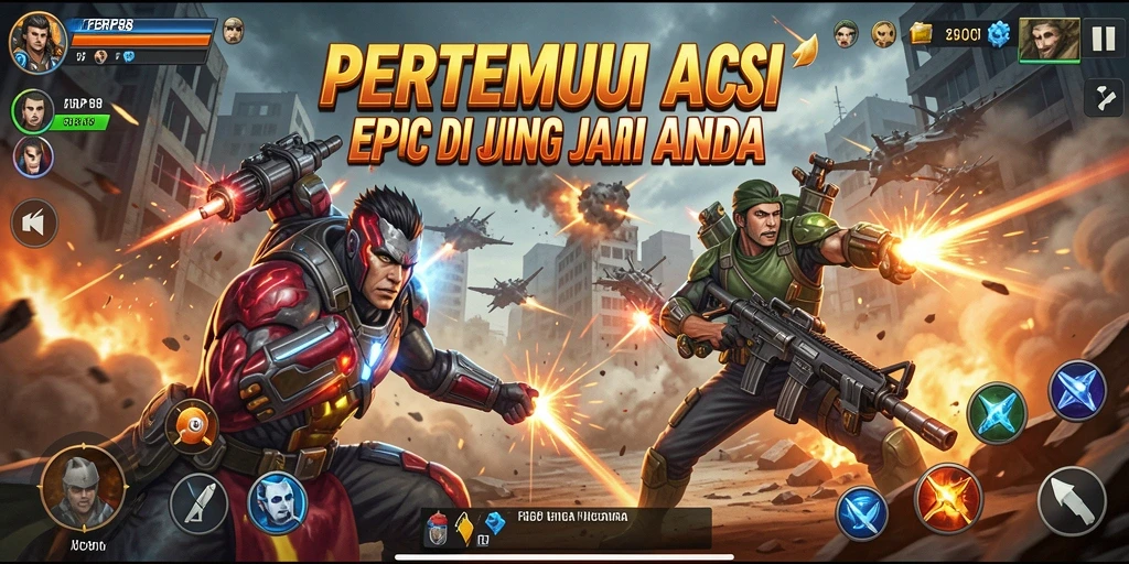 Gameplay FBRP88 yang penuh aksi dan strategi.