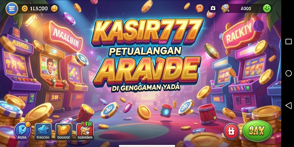 Screenshot gameplay KASIR777 yang penuh aksi dan warna.