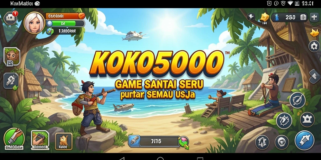 Tampilan menarik dari gameplay KOKO5000 yang seru.