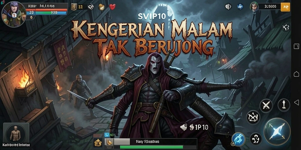 Screenshot menampilkan gameplay SVIP10 yang mencekam dan penuh ketegangan.